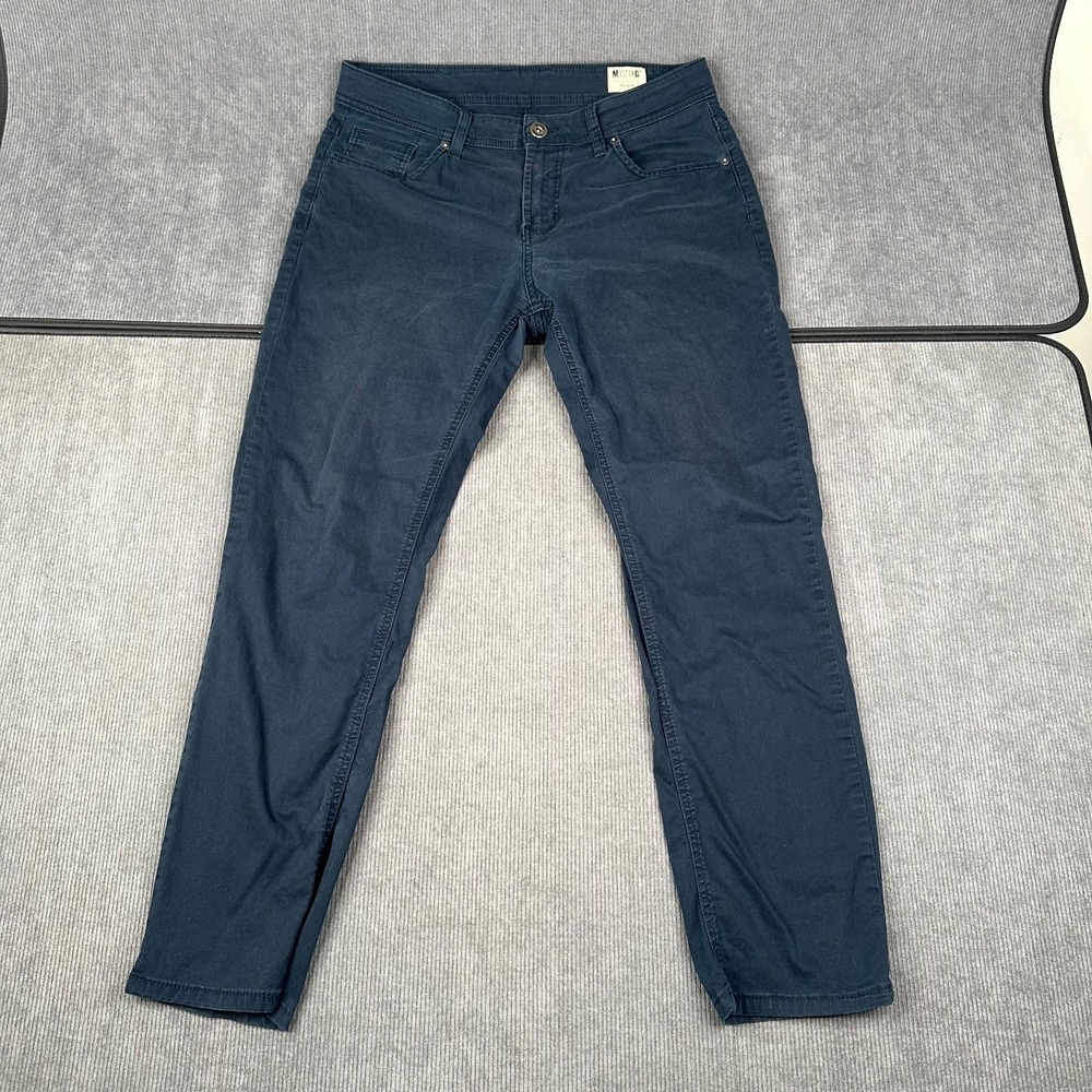 Mustang‎ Oregon Straight Jeans Mens 32x28.5 Blue Regular Fit